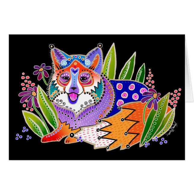 CARTÃO SENHORA FOXY (Frente Horizontal)