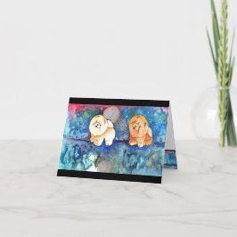 Cartão SENHORA MOON Cãozinho