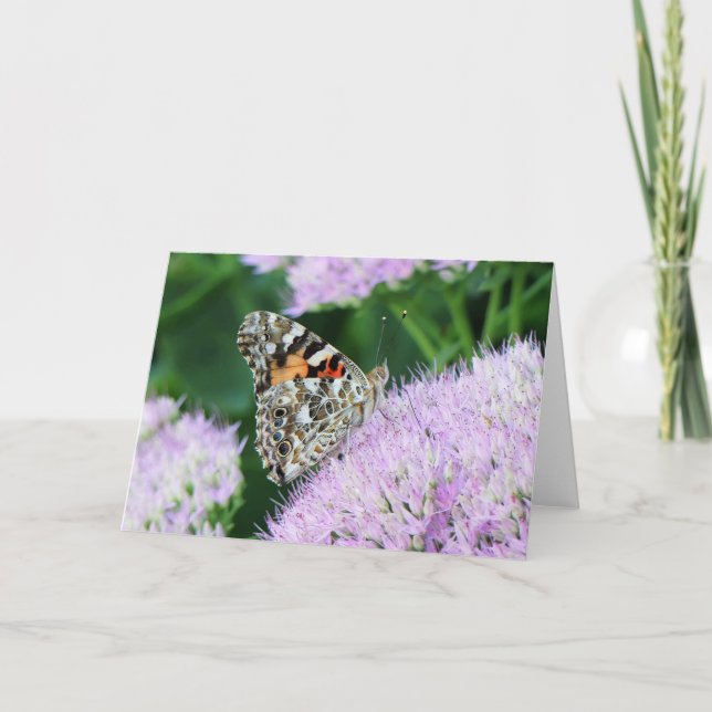 Cartão Senhora Pintada Doce (Frente)