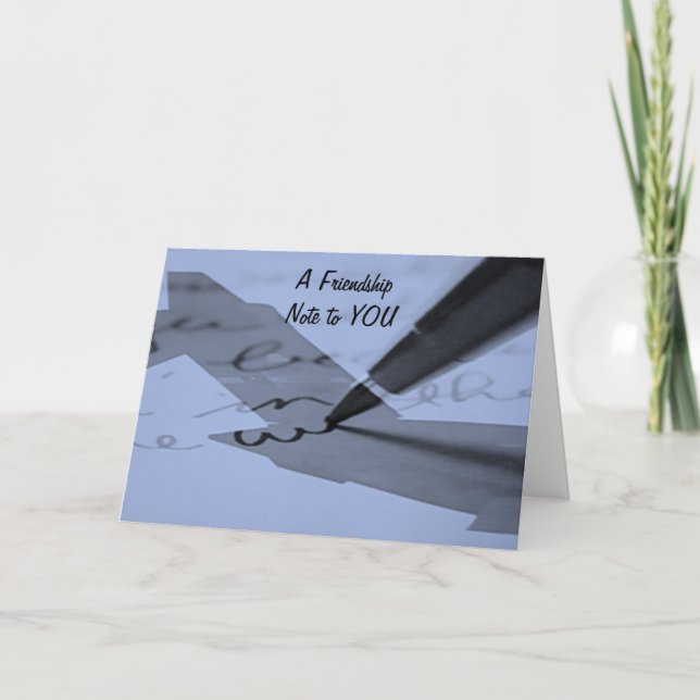 CARTÃO **SENHORA SENHORA** E SEMPRE *PENSANDO EM VOCÊ* (Frente)