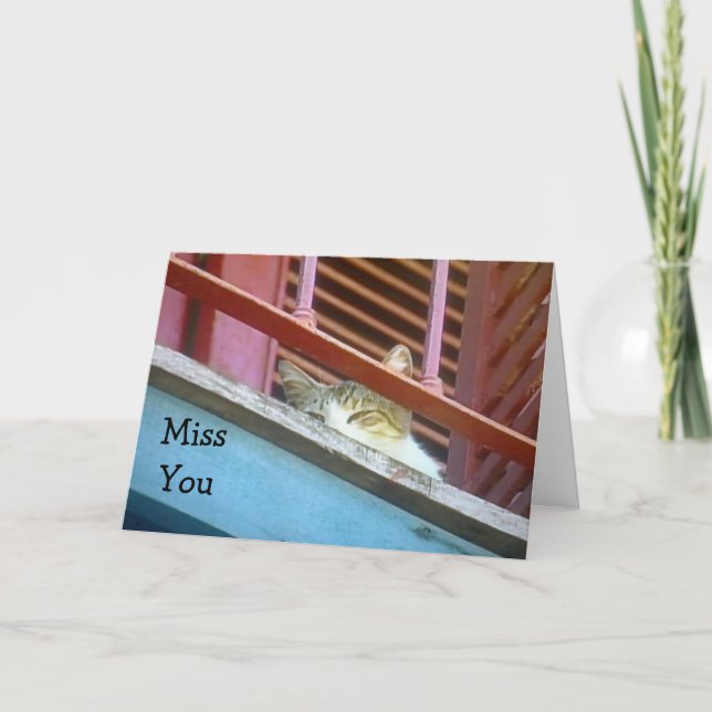 CARTÃO **SENHORA SENHORA** E SEMPRE *PENSANDO EM VOCÊ* (Frente)