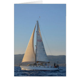 Cartão Senhora Sombria No Início Da Manhã