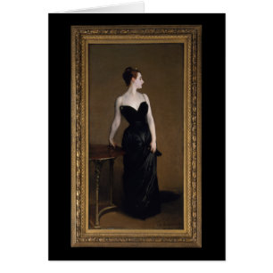 Cartão Senhora X por John Singer Sargent