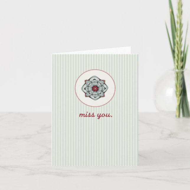 Cartão Senhorita você (Frente)