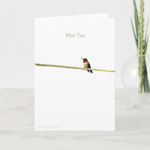 Cartão Senhorita Você: vazio