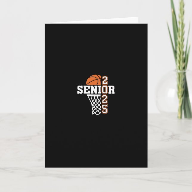 Cartão Senior Cl Of 2025 Sketll Sports Seniors Boys Team  (Frente)