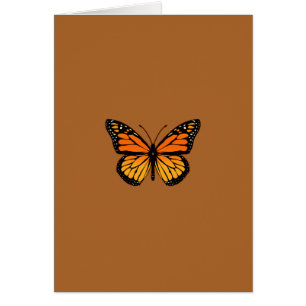 Cartão Sensação da borboleta de monarca