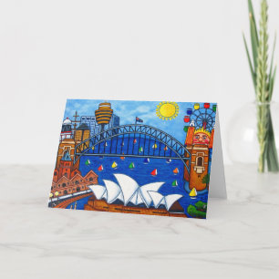 Cartão Sensational Sydney Greeting Card