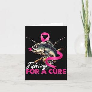 Cartão Sensibilização Do Cancer Da Mama Para A Pesca De U