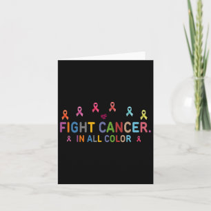 Cartão Sensibilização Do cancer Para As Mulheres Todos Os