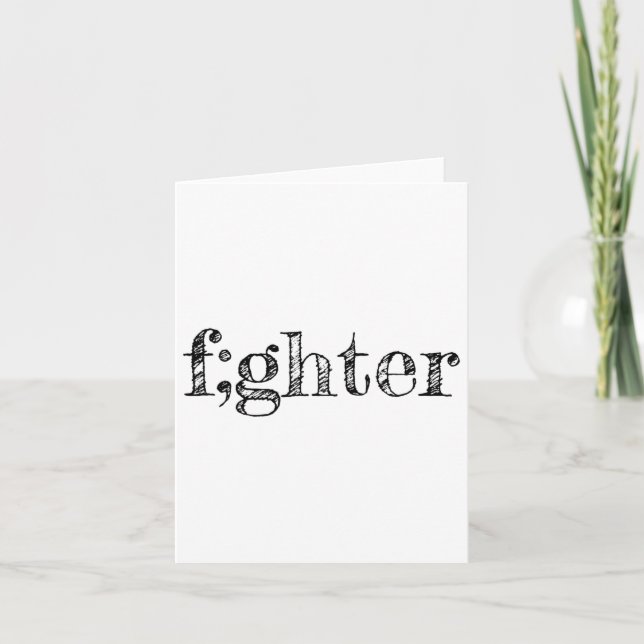 Cartão Sensibilização para a depressão do suporte a ponto (Frente)