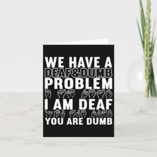 Cartão Sensibilização para Deficientes Auditivos 20