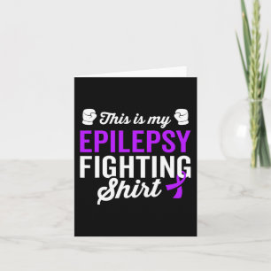 Cartão Sensibilização para os sobreviventes do guerreiro