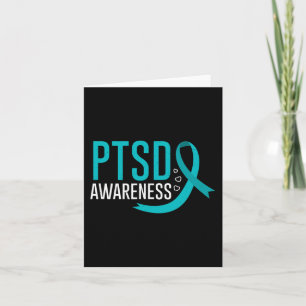 Cartão Sensibilização Ptsd Posta Saúde Mental Estresse Tr