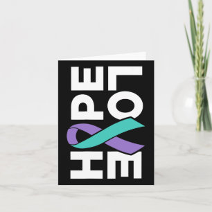 Cartão Sensibilização Suicida - Sideways Esperam Prevençã