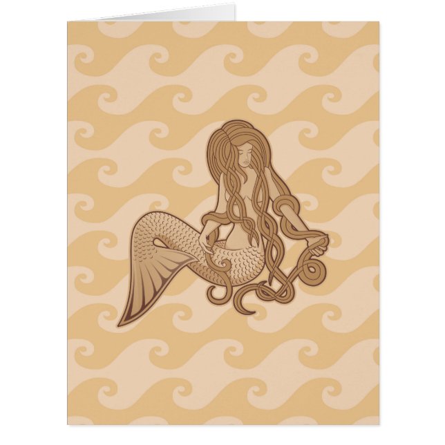 Cartão Sentar Sereia (Frente)