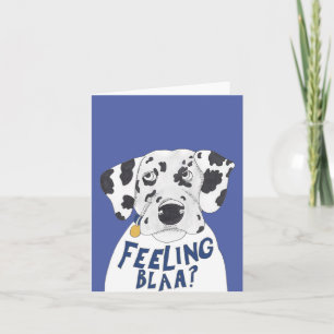 Cartão Sente-se Blah?