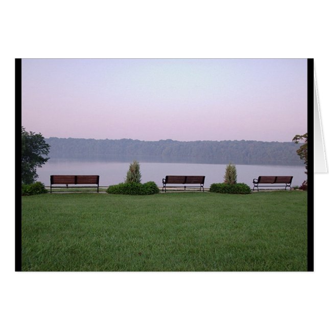 Cartão Sente-Se Comigo Algum Tempo (Frente Horizontal)