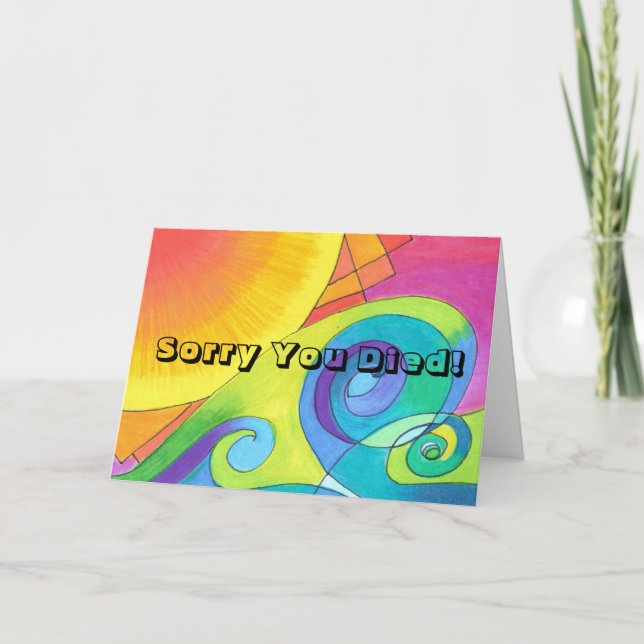 Cartão Sente-Se Melhor Agora? (Frente)