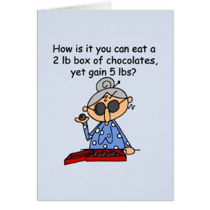 Cartão Sentido do chocolate