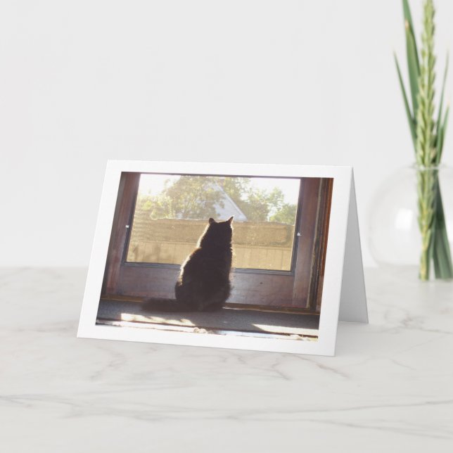 Cartão Sentido sua falta (Frente)