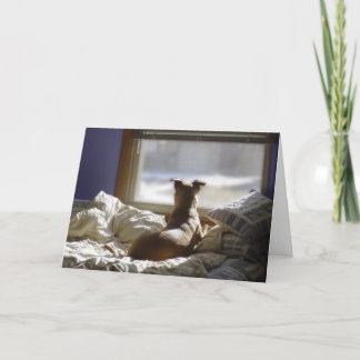 Cartão Sentido sua falta