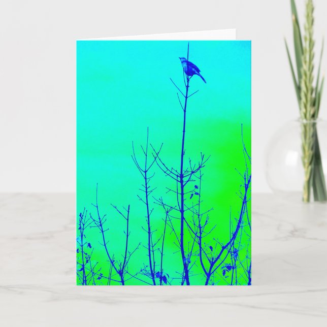 Cartão Sentido sua falta (Frente)