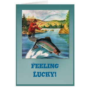 Cartão Sentimento afortunado!