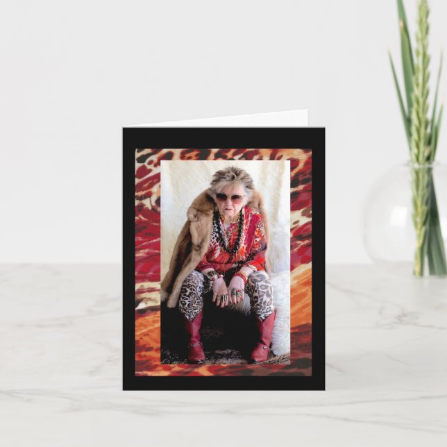 Cartão Sentir-me bem com a minha carta (Frente)