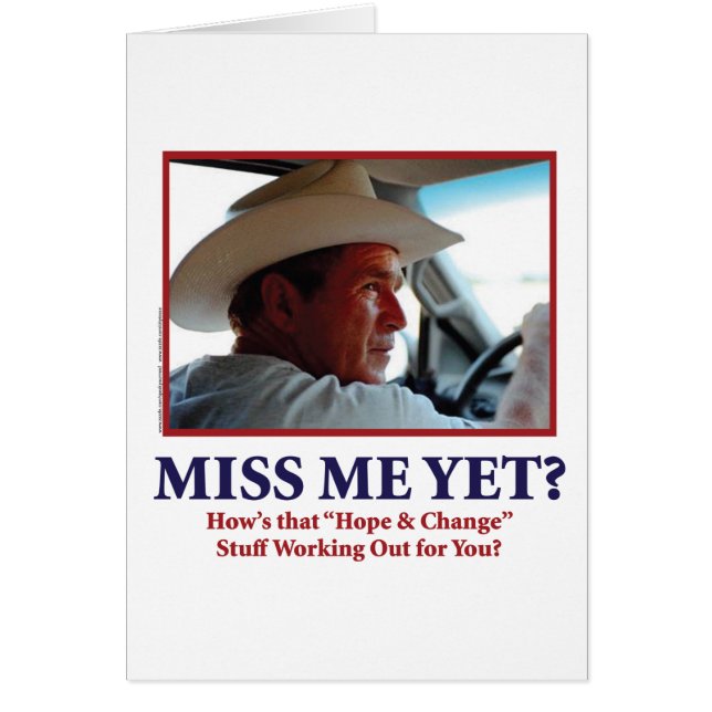 Cartão Sentir Minha Falta? (Frente)