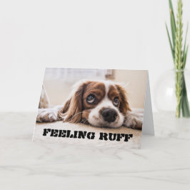Cartão Sentir que o RUFF está bem logo
