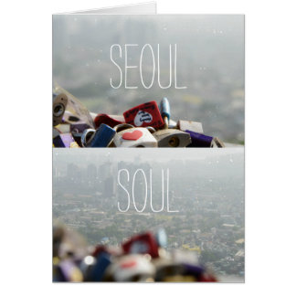 Cartão Seoul Love Locks