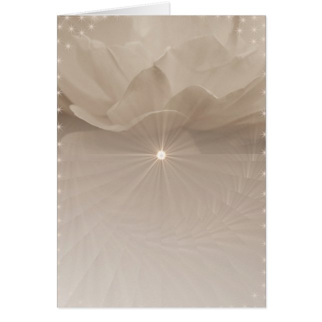 Cartão Sepia Rosa Art (Frente)