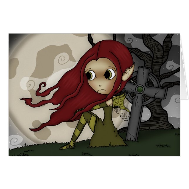 Cartão Sepultura celta (Frente Horizontal)