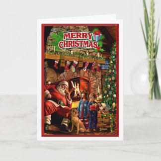 Cartão Sequestro do Papai Noel