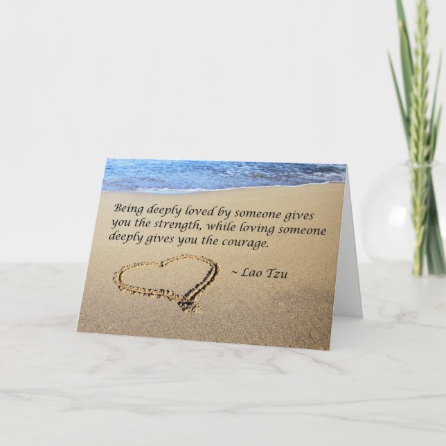 Cartão Ser amado (Frente)