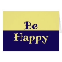 Ser Placas de Vazio felizes (amarelo-manteiga e az