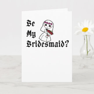 Cartão Será Minha Dama de Honra? Proposta de Casamento de