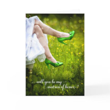 Será Minha Matriz de Calçados de Casamento Verde?