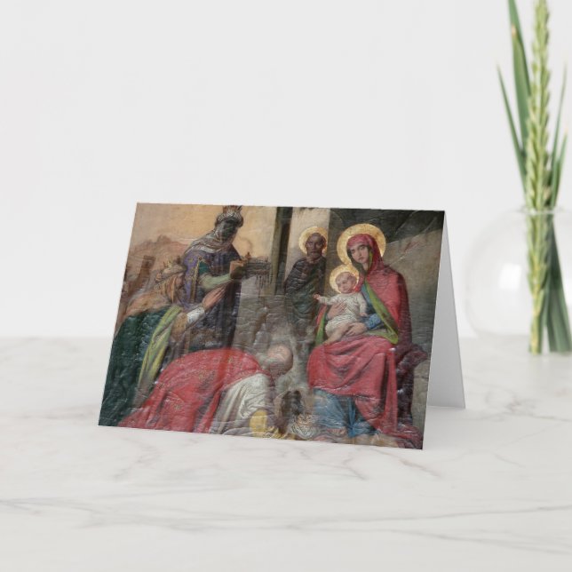 Cartão Serbian Orthodox icongraphy at Valjevo Church. - (Frente)