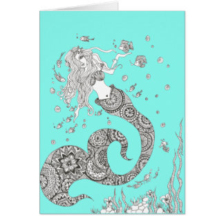 Cartão Sereia