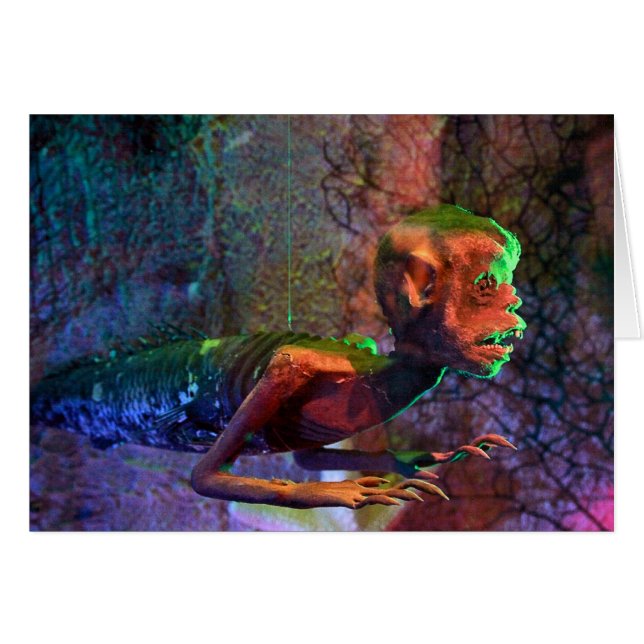 Cartão Sereia de Fiji (Frente Horizontal)