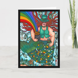 Cartão Sereia de Saint Patrick