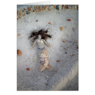 Cartão Sereia de Shell