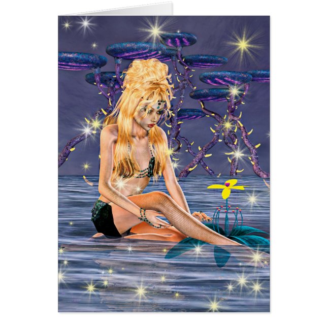 Cartão Sereia do ouro (Frente)