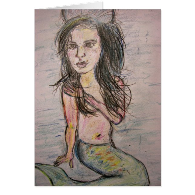 Cartão Sereia Meu Dia (Frente)