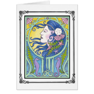 Cartão Sereia um la Mucha