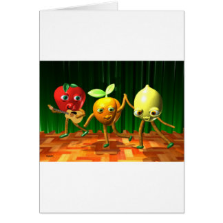 Cartão Serenade da limonada dos prazeres da dança