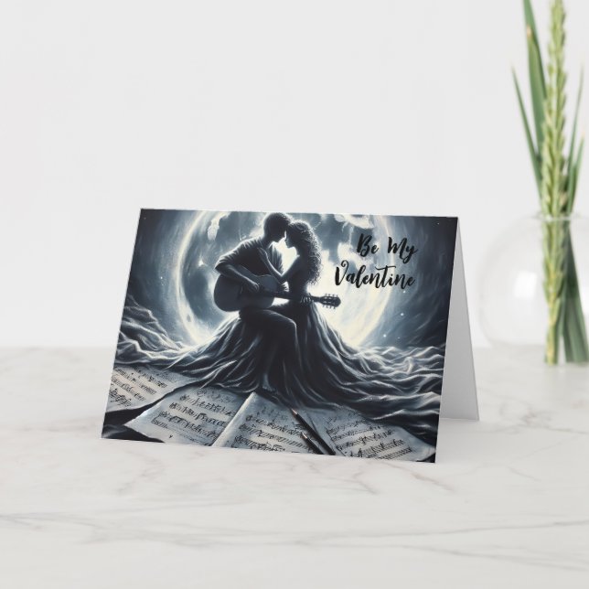 Cartão Serenata de Amantes (Frente)