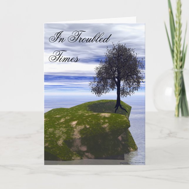 Cartão Serenidade (Frente)